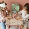 Βαλιτσάκι γιατρού με ξύλινα εργαλεία