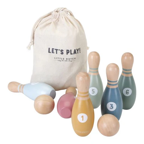 Ξύλινο σετ Bowling FSC