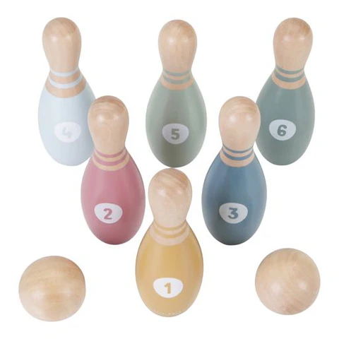 Ξύλινο σετ Bowling FSC