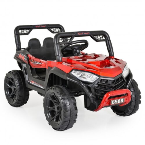 Ηλεκτροκίνητο Αυτοκίνητο 12V Moni BO Fast UTV 5588 Painting Red