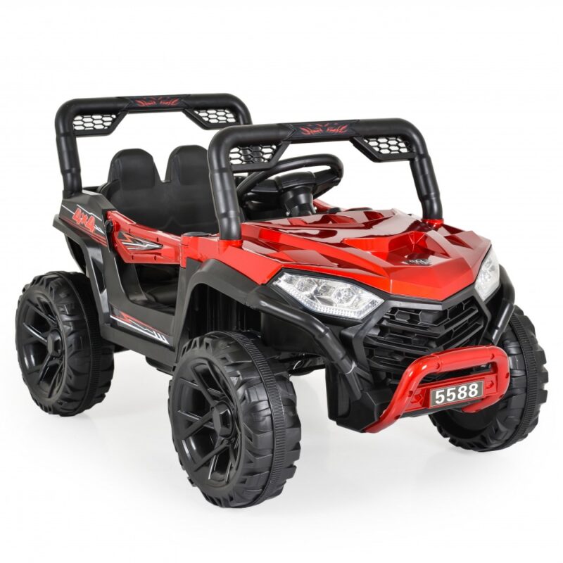 Ηλεκτροκίνητο Αυτοκίνητο 12V Moni BO Fast UTV 5588 Painting Red