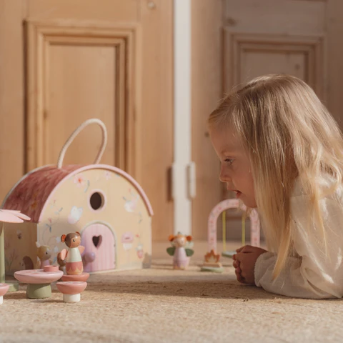 Ξύλινο κουκλόσπιτο Fairy Garden FSC