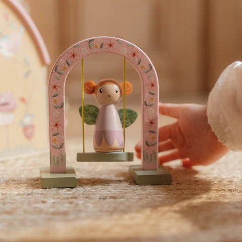 Ξύλινο κουκλόσπιτο Fairy Garden FSC