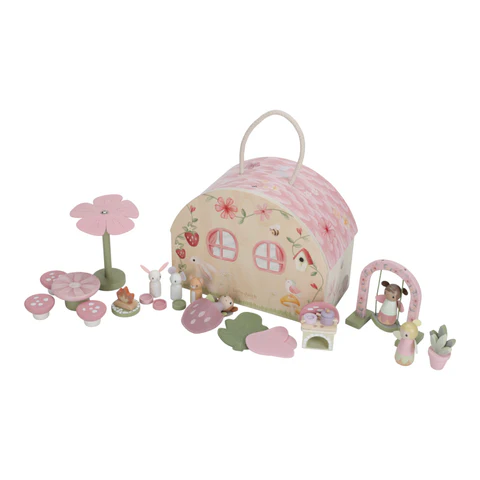 Ξύλινο κουκλόσπιτο Fairy Garden FSC