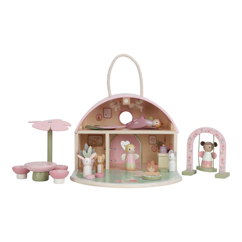 Ξύλινο κουκλόσπιτο Fairy Garden FSC