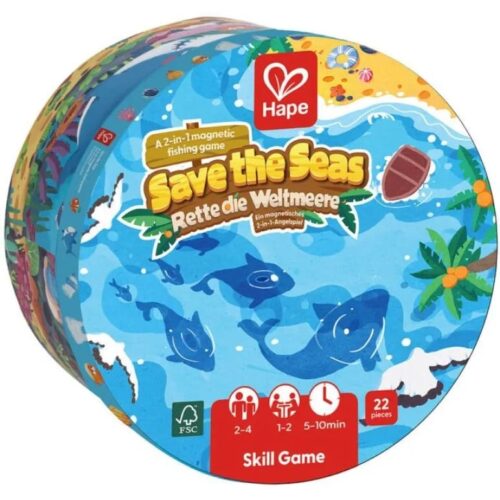 Ξύλινο Magnetic Save The Seas Hape