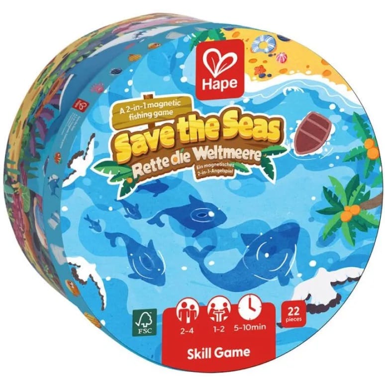 Ξύλινο Magnetic Save The Seas Hape