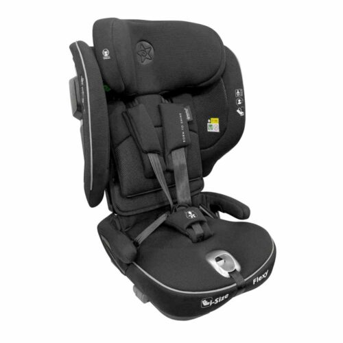 1-1 ΚΑΘΙΣΜΑ ΑΥΤΟΚΙΝΗΤΟΥ FLEXY ISOFIX I-SIZE 76-150cm BLACK